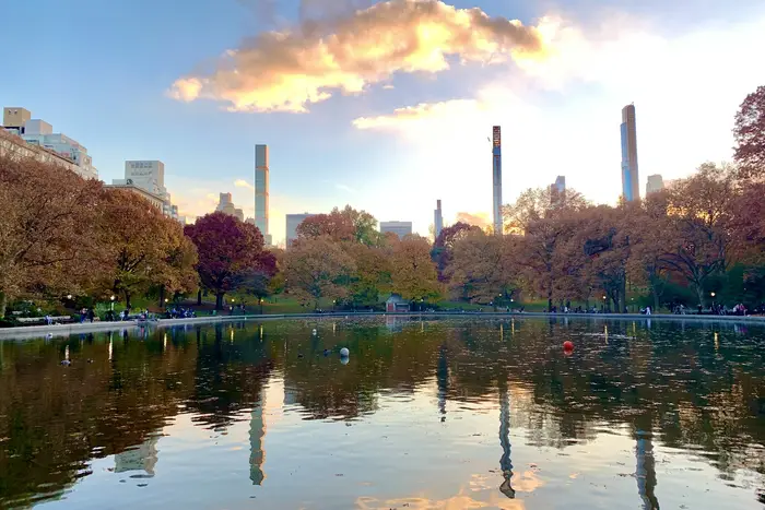 A photo of Conservatory Water in Central Park